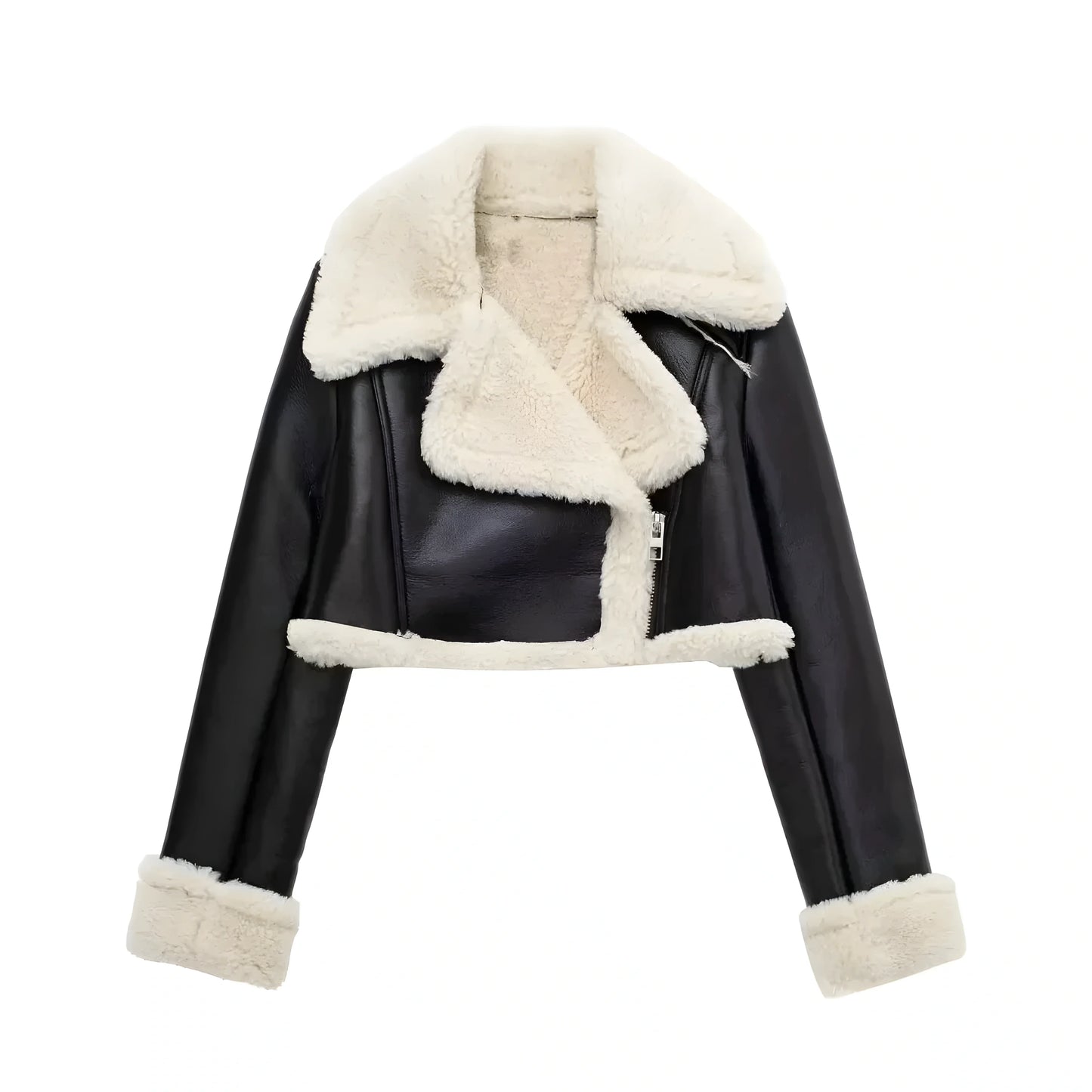 CROPPED AVIATOR JACKET